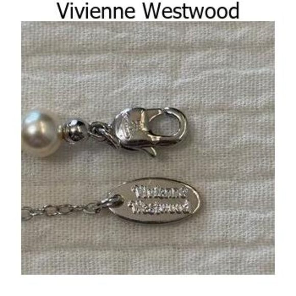 Pink and silver Vivienne Westwood necklace - Picture 5 of 5
